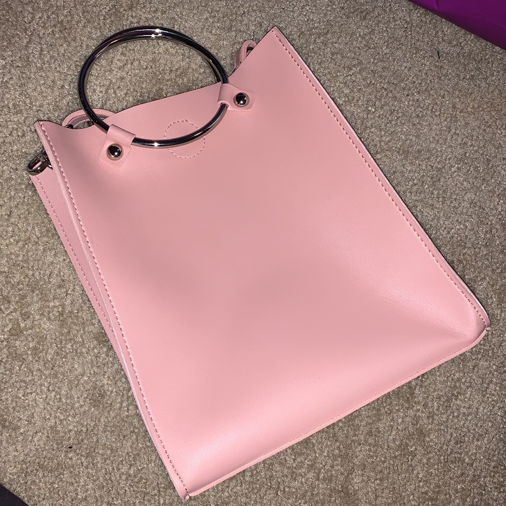 Vegan Leather pink bag